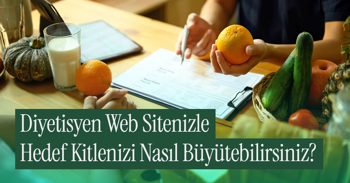 Diyetisyen web sitesi ve randevu sistemi