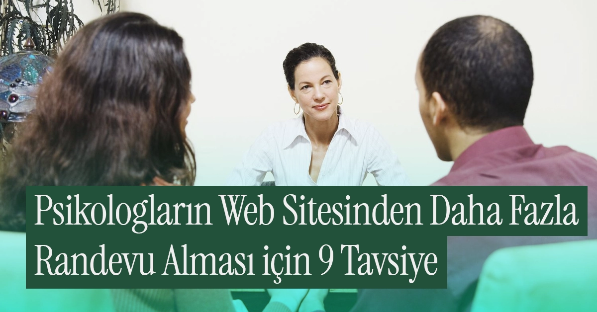 Psikolog Web Sitesi Randevu Sistemi
